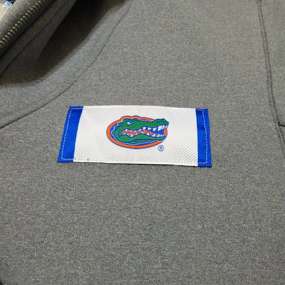 Jordan UF Florida Gators College Showout Shortsleeve S/S Hoodie Grey CU2133-050 - Picture 6 of 14